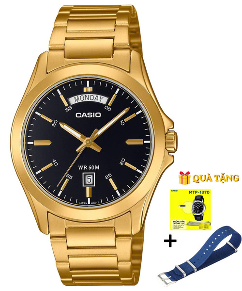 CASIO MTP-1370G-1A - QUÀ TẶNG TRỊ GIÁ 600K 