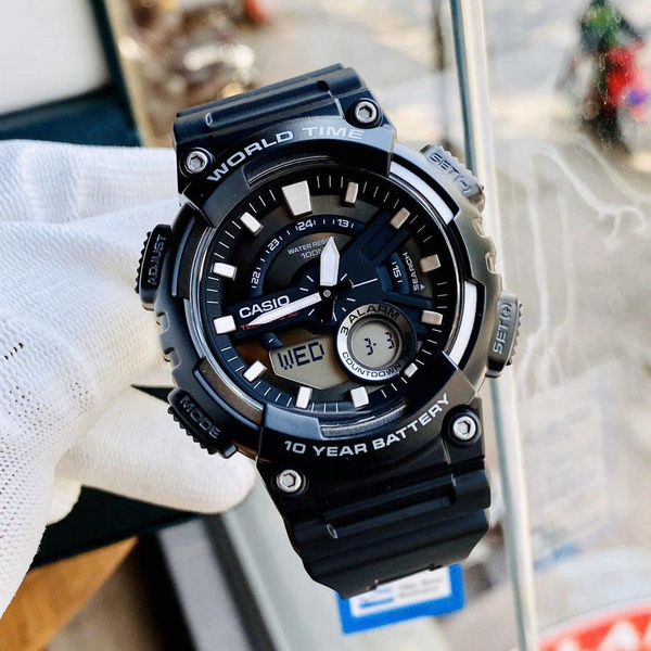 CASIO AEQ-110W-1A - QUÀ TẶNG TRỊ GIÁ 300K