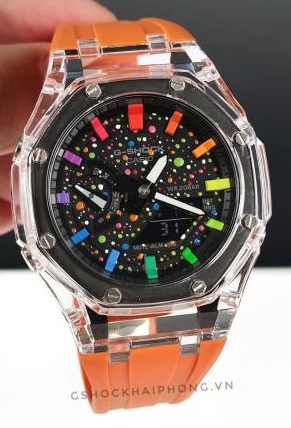 G-SHOCK GA-2100AP - Rainbow Hyper Color 