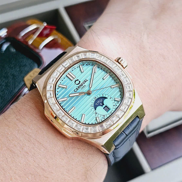 Đồng Hồ Nam Carnival Nautilus Automatic 8110G-VH-DD-XN