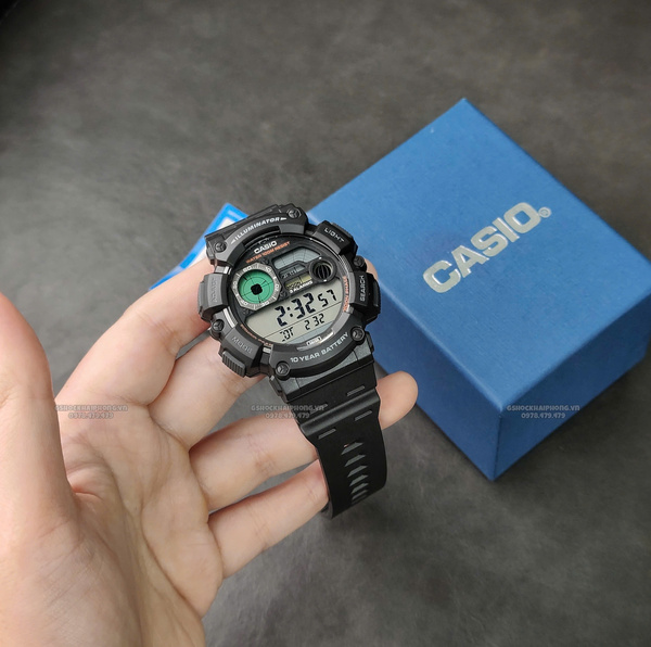 CASIO WS-1500H-1A - QUÀ TẶNG TRỊ GIÁ 200K