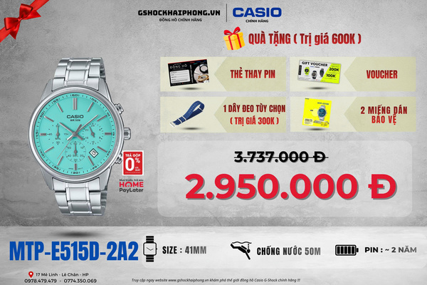CASIO MTP-E515D-2A2
