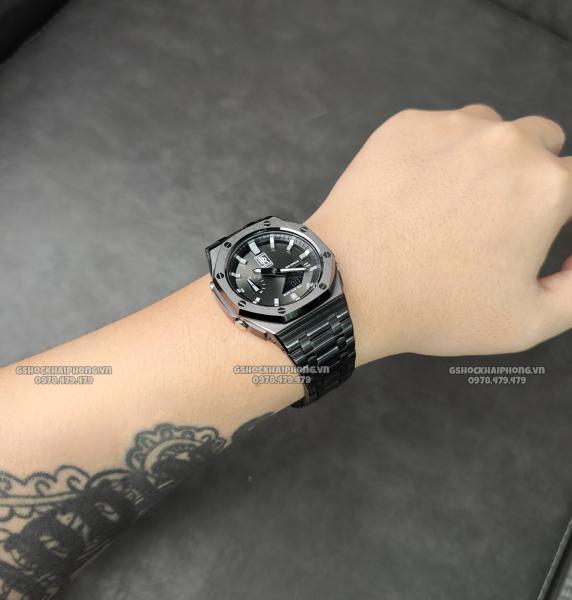 G-SHOCK GA-2100AP - GUN METAL OFFSHORE X ROLL ROYCES 