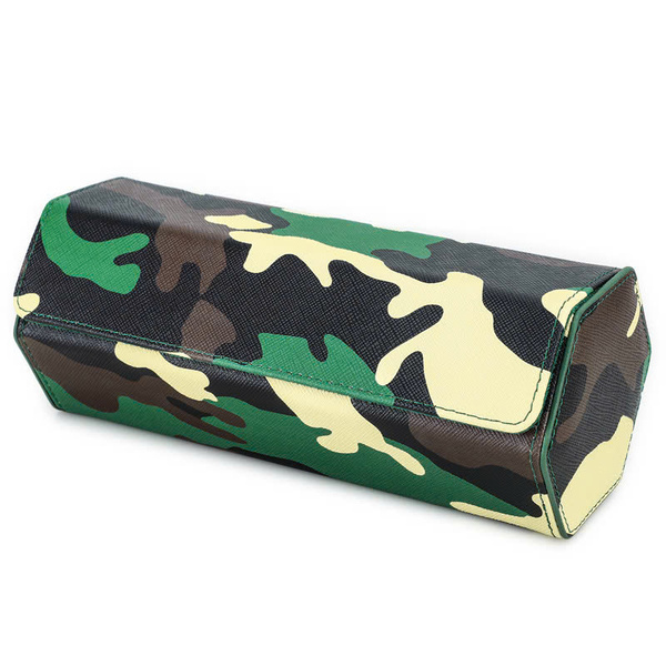 Hộp đựng đồng hồ  lục giác da bò màu camo