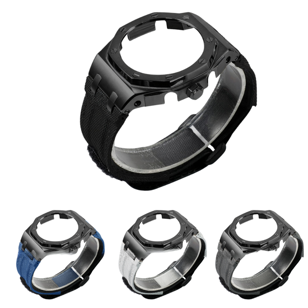 Bộ Vỏ GA-2100AP gen 4 ( có núm) Black - Dây Velcro