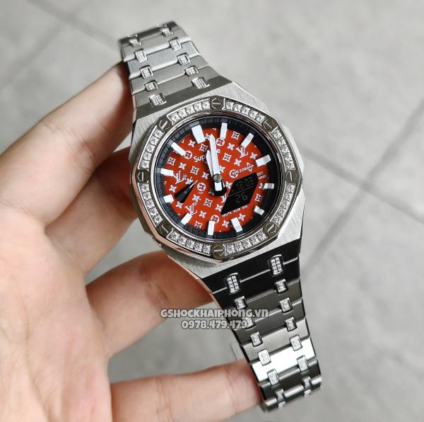 G-SHOCK GA-2100AP - LV x SUPREME ELEMENT 