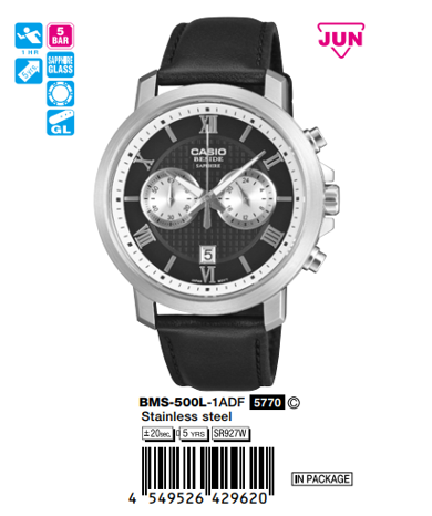 CASIO BESIDE BMS-500L-1A