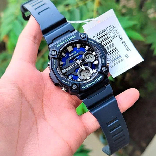 CASIO AEQ-120W-2A - QUÀ TẶNG TRỊ GIÁ 300K