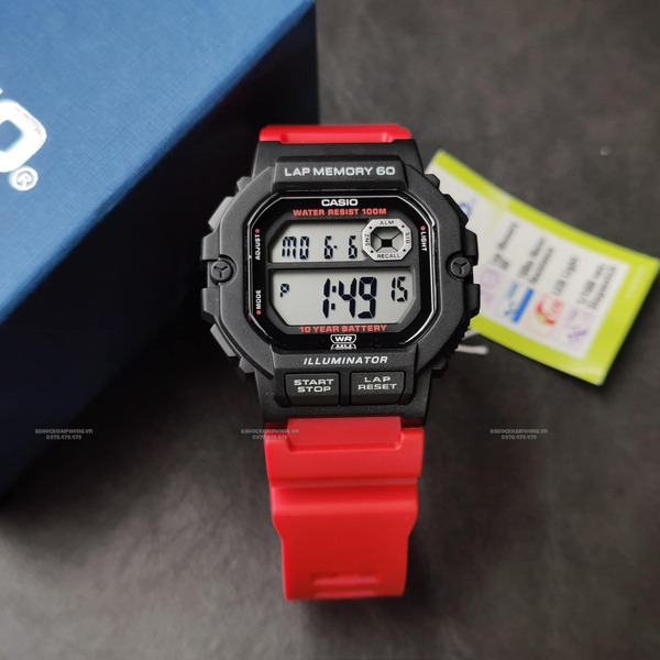 CASIO WS-1400H-4A  - QUÀ TẶNG TRỊ GIÁ 300K