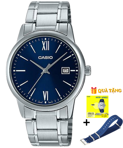 CASIO MTP-V002D-2B3 - QUÀ TẶNG TRỊ GIÁ 600K