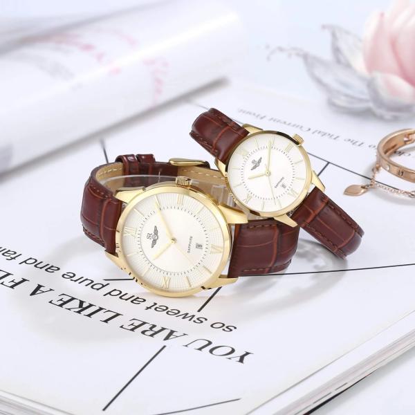 Đồng Hồ Đôi Chính Hãng SRWATCH Couple-F CF SR80050.4602CF
