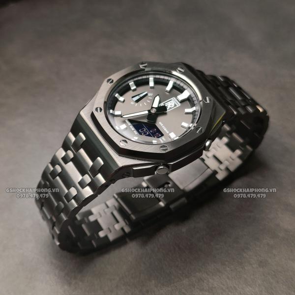 G-SHOCK GA-2100AP - GUN METAL OFFSHORE X ROLL ROYCES 