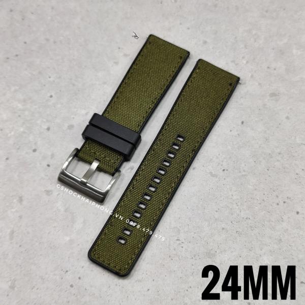 Dây vải nilon chống nước GA-2000 / GA-2200 ( 24mm ) ( Màu xanh quân đội )