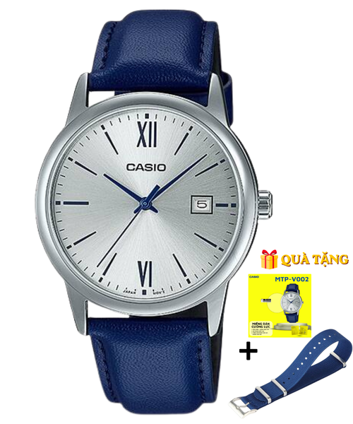 CASIO MTP-V002L-2B3 - QUÀ TẶNG TRỊ GIÁ 600K