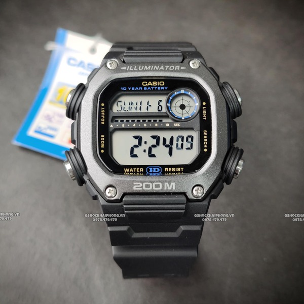 Đồng hồ Nam Chính hãng CASIO DW-291HX-1A- Pin 10 năm