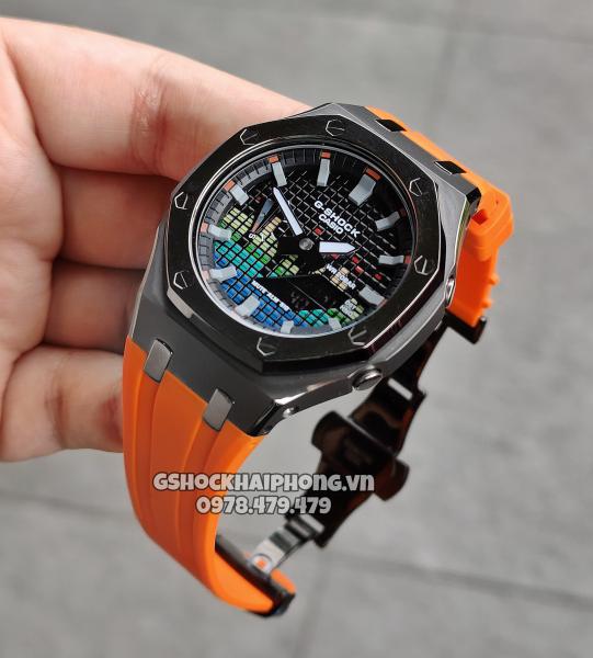 G-SHOCK GA-2100AP - LAYERS ORANGE OFFSHORE