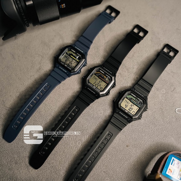 Đồng hồ Nam Chính hãng CASIO WS-1600H-1A - Pin 10 năm