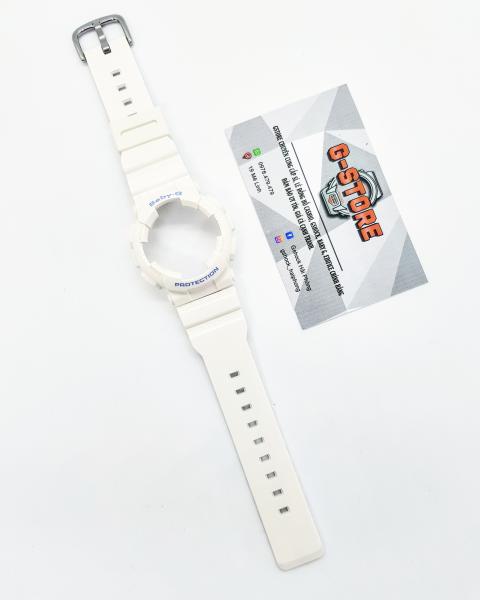 Bộ vỏ Ba-110/130 trắng nhám chữ xanh dương