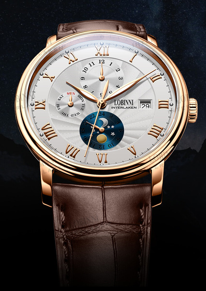 Đồng hồ nam chính hãng LOBINNI Ref.1023-1 (Phiên bản đặc biệt Limited)
