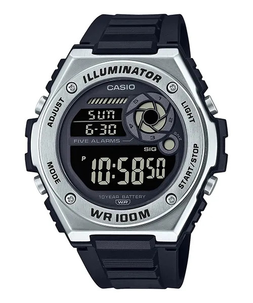 Đồng hồ Nam Chính hãng CASIO MWD-100H-1B - Pin 10 năm