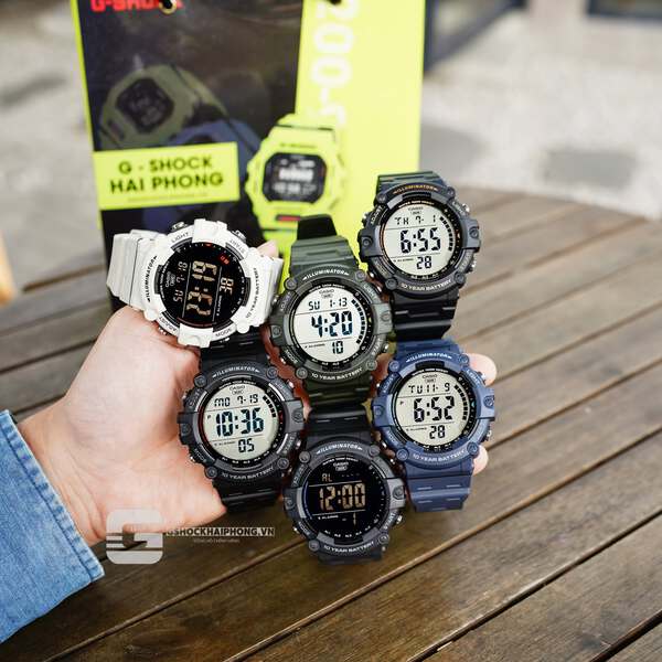 Đồng hồ Nam Chính hãng CASIO AE-1500WH-8B - Pin 10 năm