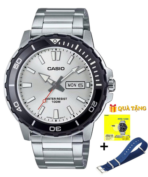 CASIO MTD-125D-7A - QUÀ TẶNG TRỊ GIÁ 600K 