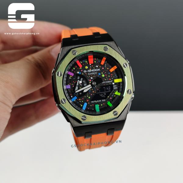 G-SHOCK GA-2100AP - Hyper Color Flo Orange