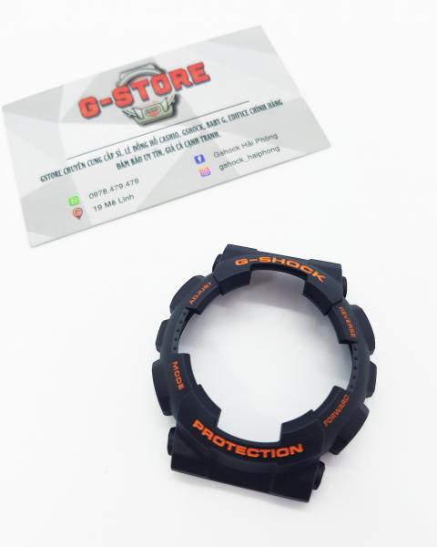 Bộ vỏ Ga-110 đen nhám chữ cam