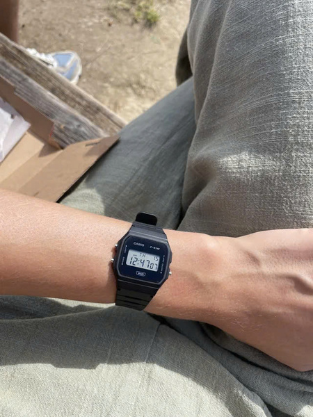 Đồng Hồ Nam Chính hãng CASIO F-91WB-1A