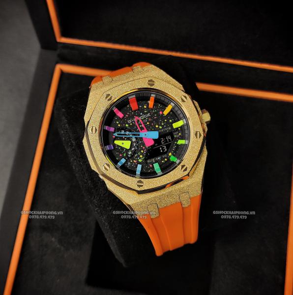 G-SHOCK GA-2100AP - GOLD STARDUST X HYPER COLOR EDITION G-SHOCK GA-2100AP - GOLD STARDUST X HYPER COLOR EDITION