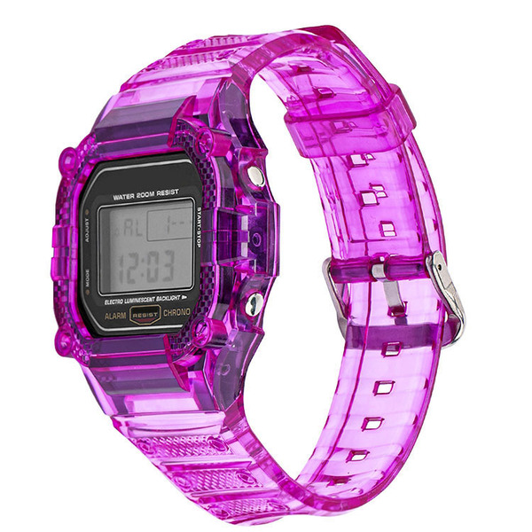 Bộ vỏ Jelly trong suốt - Lắp vừa G-SHOCK 5600 mặt vuông ( Kích vào sp chọn màu vỏ )