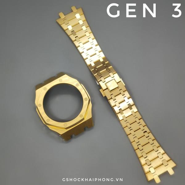 Bộ vỏ metal AP gen 3 Gold