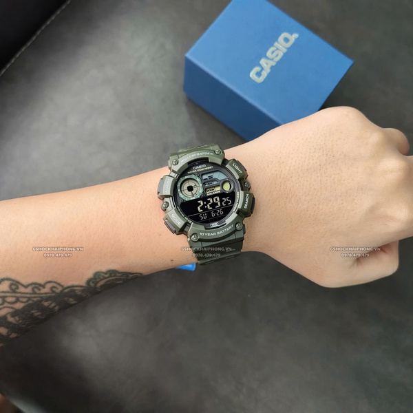 CASIO WS-1500H-3B - QUÀ TẶNG TRỊ GIÁ 300K