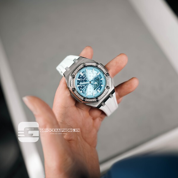 G-SHOCK GA-2100AP - ICE BLUE X LV - SUPERME