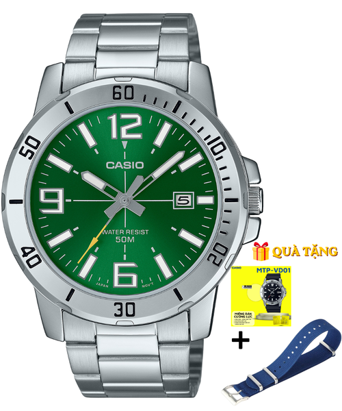 CASIO MTP-VD01D-3B - QUÀ TẶNG TRỊ GIÁ 600K