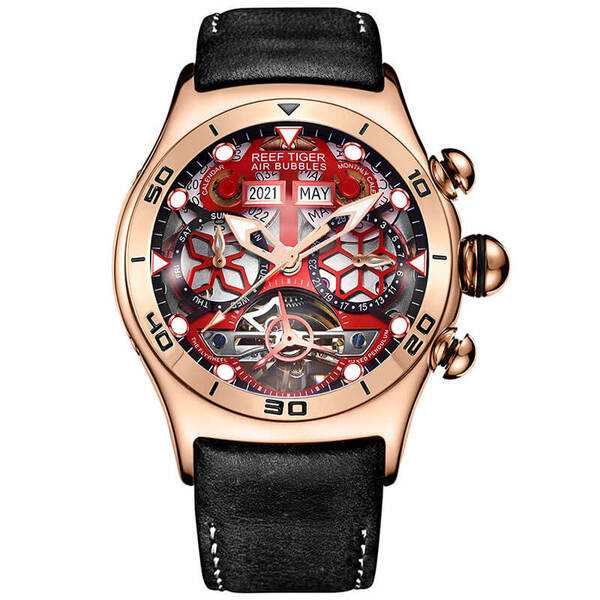 Đồng hồ nam Reef Tiger Air Bubbles RGA703-4