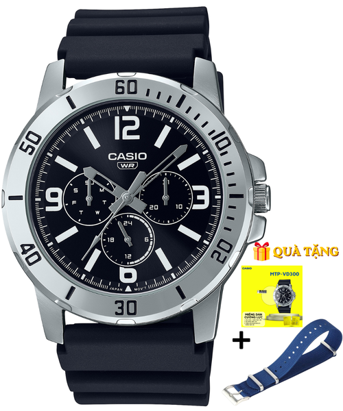CASIO MTP-VD300-1B - QUÀ TẶNG TRỊ GIÁ 600K