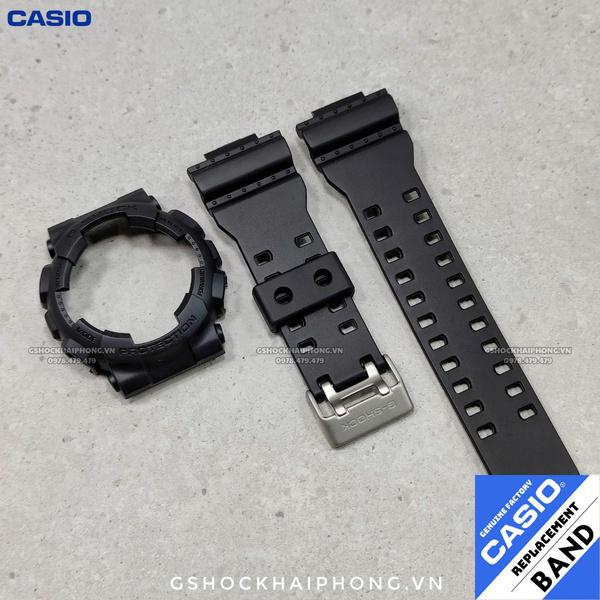 Bộ vỏ GA-100/110/120/140 - Full đen chữ đen 