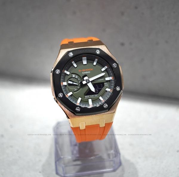 G-SHOCK GA-2100 Cus Rose Gold Rubber