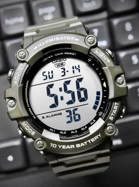 Đồng hồ Nam Chính hãng CASIO AE-1500WHX-3AV - Pin 10 năm