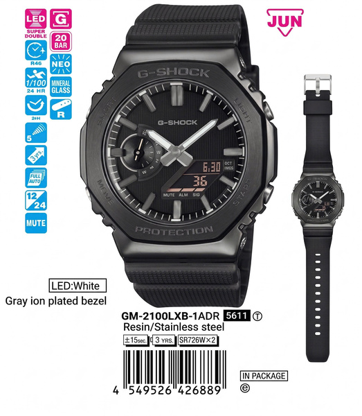 CASIO G-SHOCK GM-2100LXB-1A