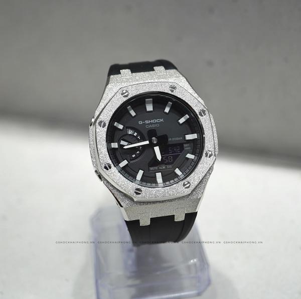 G-SHOCK GA-2100 Black White Stardust 