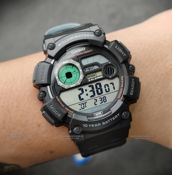 CASIO WS-1500H-1A - QUÀ TẶNG TRỊ GIÁ 200K