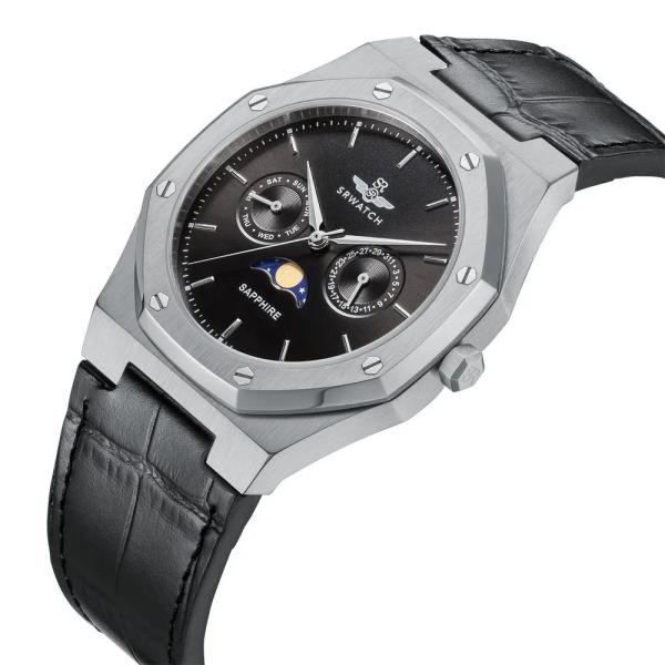 Đồng Hồ Nam Chính Hãng SRWATCH Moon Phase SG60062.4101
