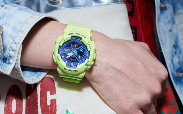 Đồng hồ Nữ Chính hãng BABY G BA-110PP-3A