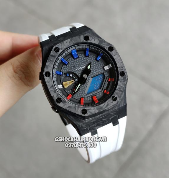 G-SHOCK GA-2100AP - CARBON FIBER X FUTUR PEPSI