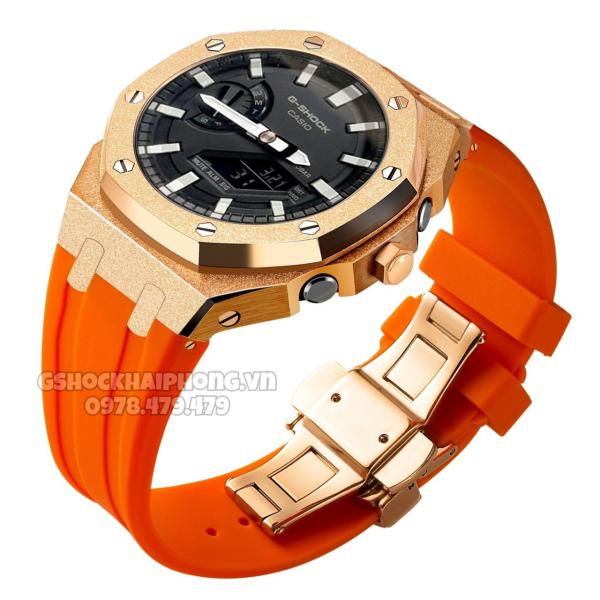 Bộ vỏ GA-2100AP Phun cát Rose Gold( Kích vào sp chọn màu dây )