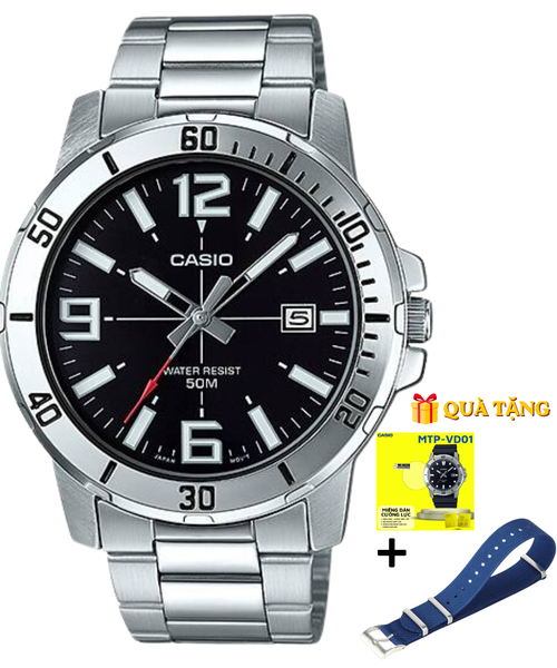 CASIO MTP-VD01D-1B - QUÀ TẶNG TRỊ GIÁ 600K