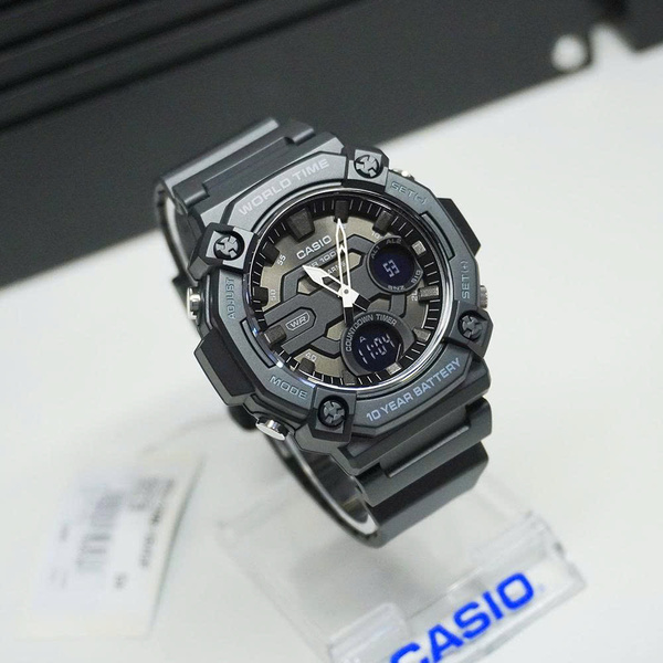 CASIO AEQ-120W-1B - QUÀ TẶNG TRỊ GIÁ 300K