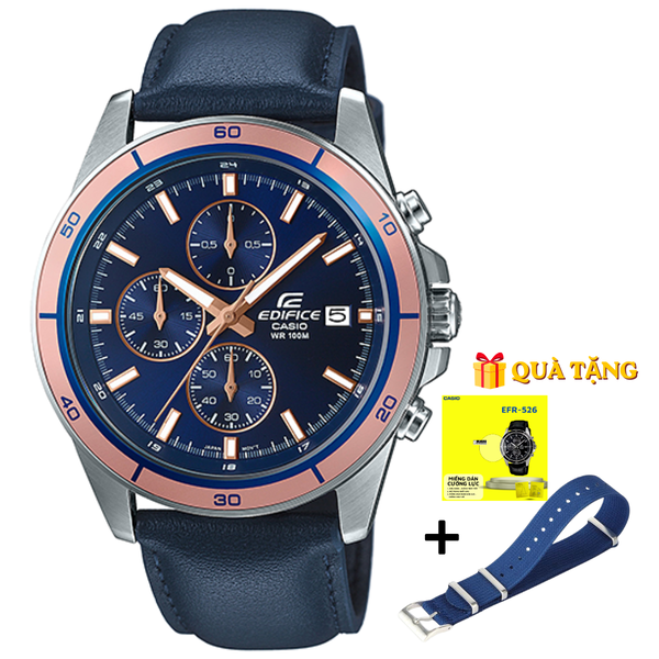 CASIO EDIFICE EFR-526L-2A - QUÀ TẶNG TRỊ GIÁ 600K  